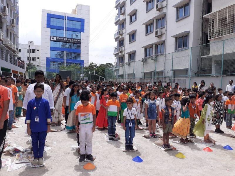 Independence Day 2019 Gallery - CGR International School - Top School in Madhapur / Hyderabad